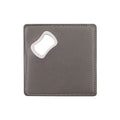 Leather Bottle Opener Square Coaster