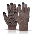 Winter Warm Fleece-Lined Touchscreen Gloves