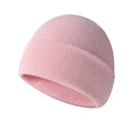 Unisex Solid Color Knit Beanie