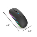 Dual Mode Bluetooth Rechargeable Mouse