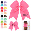 Large Cheer Hair Bows Ponytail Holder