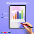 2 In1 Metal Twist Action Stylus Ballpoint Pen