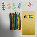 6 Color Crayon Set