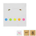 Rainbow DIY Blank Memo Pad Cards