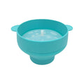 Microwave-Safe Silicone Popcorn Popper Bowl