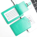 Artificial Leather Luggage Tag For Suitcase Travel Bag