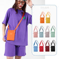 Casual Canvas Crossbody Mini Bag