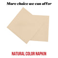 2 Ply White Beverage Napkin