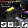 Rechargeable Led Work Light With Magnetic Stand