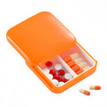 Mini Pill Box Push Pull 2 Compartment Pill Box