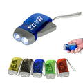 2 LED Hand Crank Emergency Flashlights
