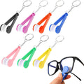 Mini Glasses Eyeglass Spectacles Cleaner with Keychain