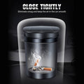 Smell Proof Led Car Ashtray With Lid
