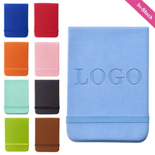 A7  Portable Notebook with PU Leather Cover and Elastic Band