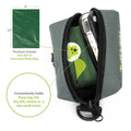 Dog Poop Bag Holder Velcro Leash Dispenser With Roll