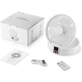 Foldable Wall-Mounted Fan With Night Light