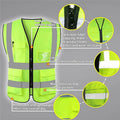 Multi-Pocket Reflective Safety Vest