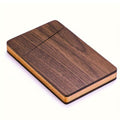 Portable Wood Business Card Holders