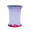 Oval Pop Up Portable Promotion Counter Table Desk Stand