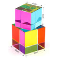 Cmy Crystal Glass Color Mixing Cube