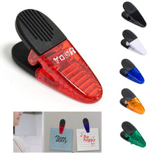 Thick Plastic Magnetic Memo Clip