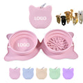 2-in-1 Pet Travel Double Bowl