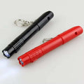 3-In-1 LED Flashlight with Whistle & Ballpoint Pen