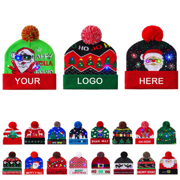 LED Light Up Christmas Hat