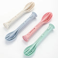 Biodegradable 3-In-1 Portable Tableware