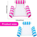 Portable Pool Toy Inflatable Water Float Hammock Lounger