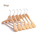 Wide Shoulder Wooden Hangers