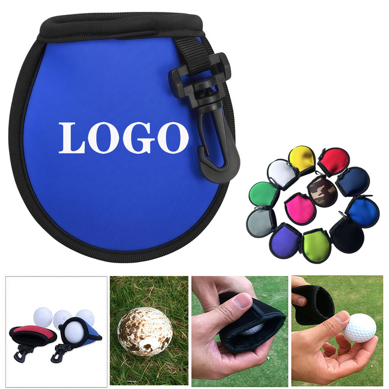 Golf Ball Washer Pouch with Hanging Clip