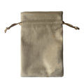 Lace Velvet Drawstring Pocket