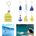 Custom Logo EVA Keychain Tag For Luggage