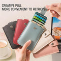 Pull-Out Card Organizer Credit Card Holder Slot Card