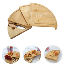 Eco-friendly Bamboo Charcuterie Cheese Boards Set