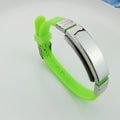 Stainless Steel Silicone Bracelet