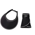 Polyester Fiber Sun Visor Hat Large Brim