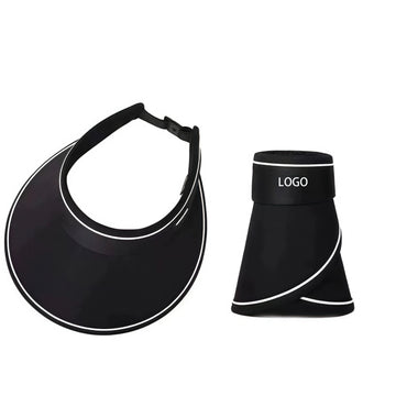 Polyester Fiber Sun Visor Hat Large Brim