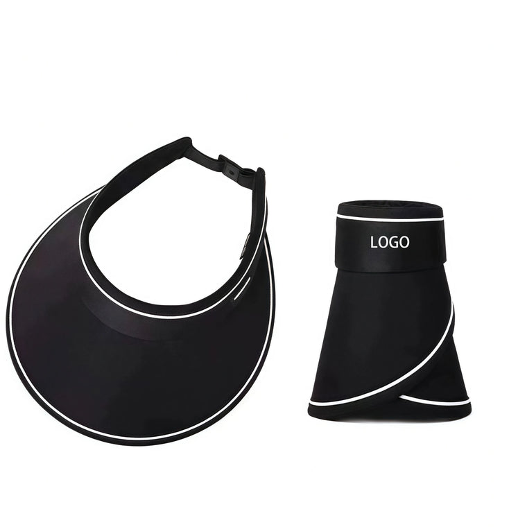 Polyester Fiber Sun Visor Hat Large Brim