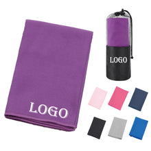 Microfiber Sports Sweat Absorbing Towel With Mesh Bag