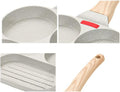 3-Hole Non-Scalding Handle Egg Burger Pan