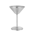 Stainless Steel Martini Glass Durable Chilled Cocktail Cup