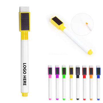 Magnetic Dry Erase Markers With Eraser