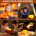 Silicone Rechargeable Bedside Touch Pumpkin Night Light