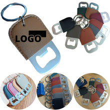 Stainless Steel Flat Bottle Opener Keychain