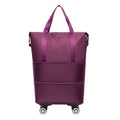 Expandable Rolling Carryon Bag Quick Release Wheels
