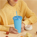Reusable Straw And Lid Bulk Plastic Cups