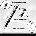2 In 1 Aluminum Handle Touch Ballpoint Pen