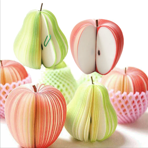 100 Sheet Creative Fruit Shaped Sticky Notes
